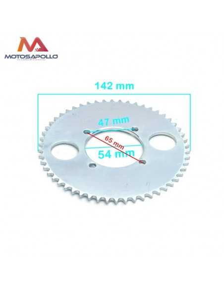 Plato cadena T8F 54mm patinete - Motosapollo.com