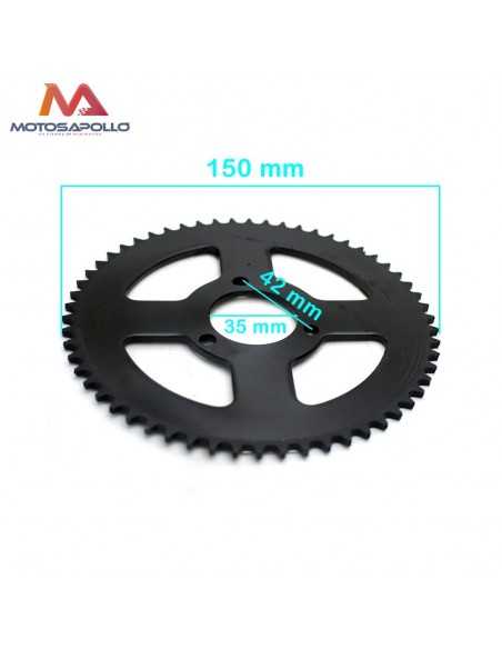 Plato cadena T8F 35mm minicross - Motosapollo.com