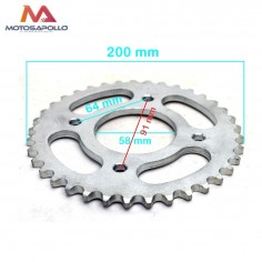 Plato cadena 530 38T AGB30 - Motosapollo.com 2