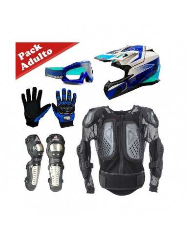 Pack de protección cross adulto- recambiosminimotos.com