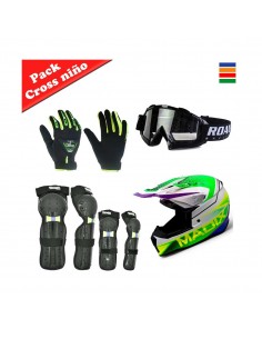 Pack Protecciones motocross niño chaleco - recambiosminimotos.com 2