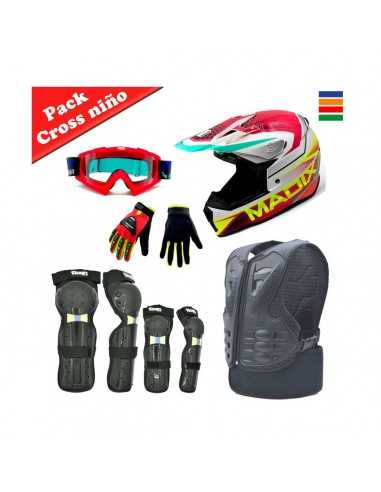 Pack completo cross chaleco infantil