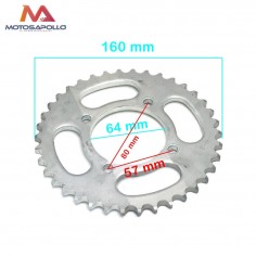 Plato cadena 420 Quad - Motosapollo.com 2