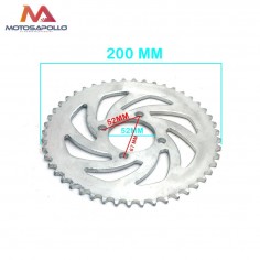 Plato cadena 420 48T pit bike - Motosapollo.com 2