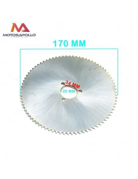 Plato cadena 25H patinete - Motosapollo.com