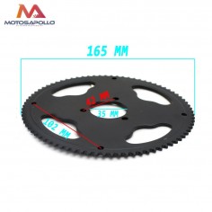 Plato cadena 25H minicross - Motosapollo.com 2