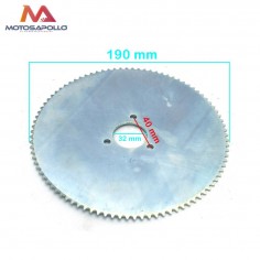 Plato cadena 25H 32mm mini cross - Motosapollo.com 2