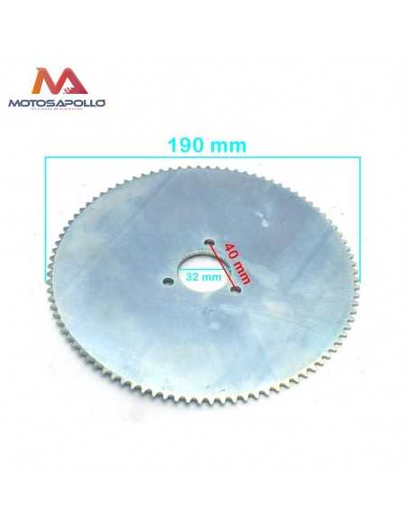 Plato cadena 25H 32mm mini cross - Motosapollo.com