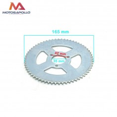 Plato arrastre 64T 35mm minicross - Motosapollo.com 2