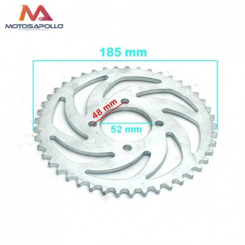 Plato arrastre 45T 52mm quad - Motosapollo.com