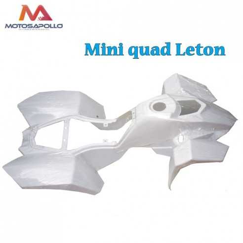 Plástico mini quad leton Motosapollo.com