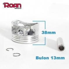 Piston 60x38mm (bulon 13mm) 150-160cc YX - Motosapollo.com