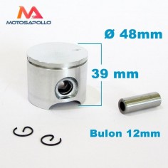 Piston 48x39mm bulon 12mm - Motosapollo.com