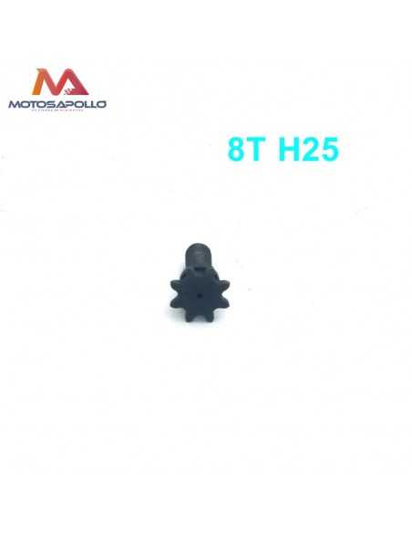 Piñon salida H25 8T minimoto-Motosapollo.com