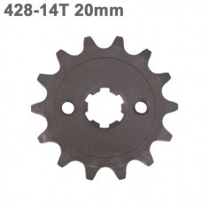 Piñon salida 428-14T 20mm - 1