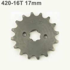 Piñon salida 420-16T 17mm - 1