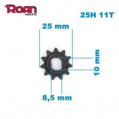 Piñón salida 25H 11T - Motosapollo.com