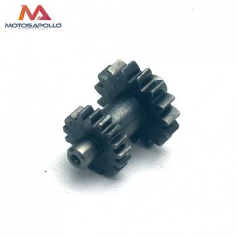 Piñon reductor motor arranque 15-17T pit bike-Motosapollo.com