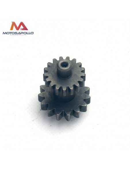Piñon reductor motor arranque 15-17T pit bike-Motosapollo.com