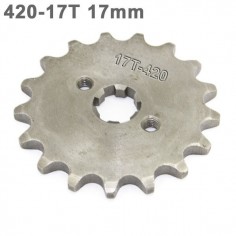 Piñon de salida 420-14T 17mm-Roan racing