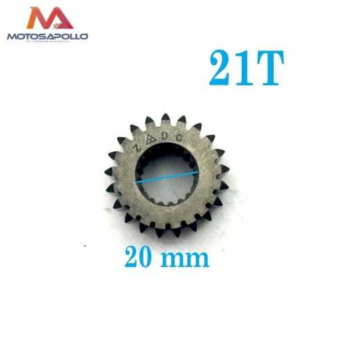 Piñon de embrague 250cc de 21 dientes Motosapollo.com