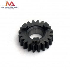 Piñon caja cambio 20T 17mm motocross - Motosapollo.com 2