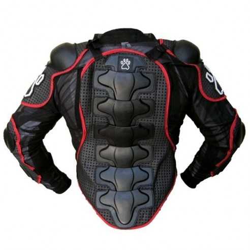 Peto integral rojo adulto - Motosapollo.com