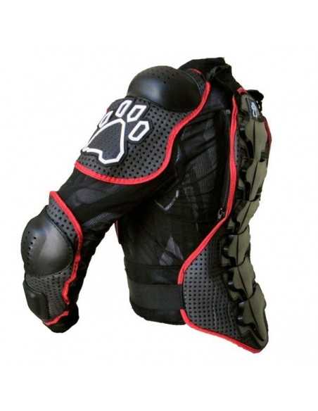 Peto integral rojo adulto - Motosapollo.com