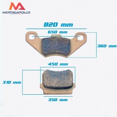 PASTILLAS FRENO Q1-ABS