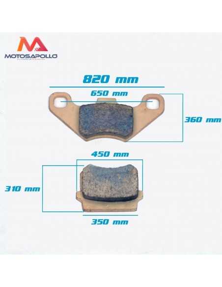 PASTILLAS FRENO Q1-ABS