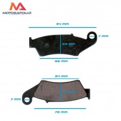 PASTILLAS FRENO AGB31 DEL