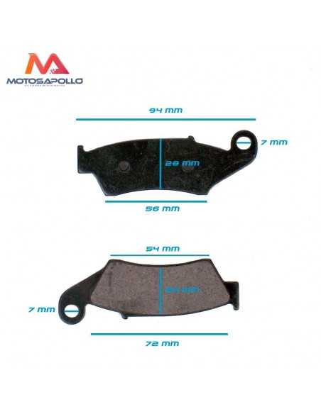 PASTILLAS FRENO AGB31 DEL