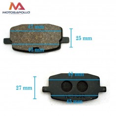 Pastilla de freno RN-2 - Motosapollo.com 2