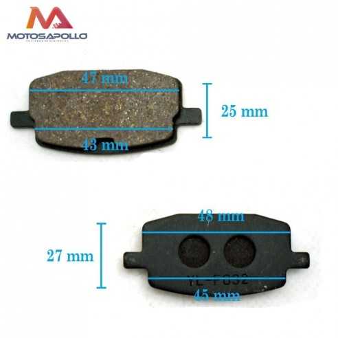 Pastilla de freno RN-2 - Motosapollo.com