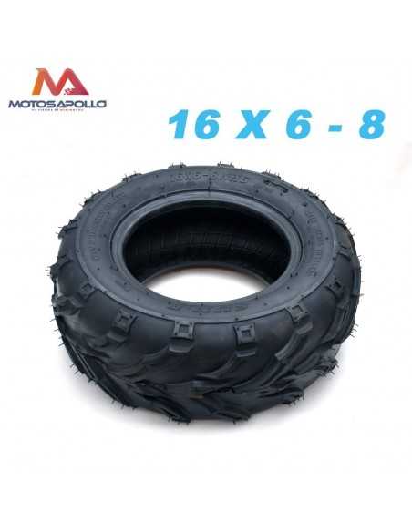 Neumático delantero quad 16x6-8 Motosapollo.com