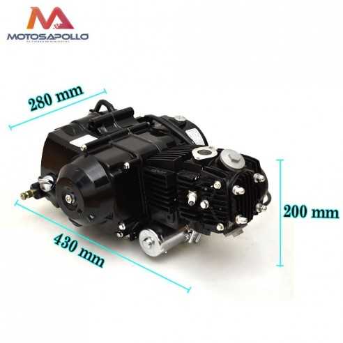 Motor pit bike 90cc TZH Motosapollo.com