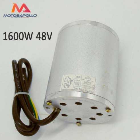 Motor eléctrico 1600W 48V Brushless T8F 11T - Motosapollo.com