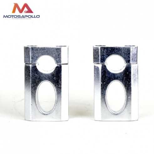 Torretas manillar 22mm pit bike altura 90 mm - Motosapollo.com