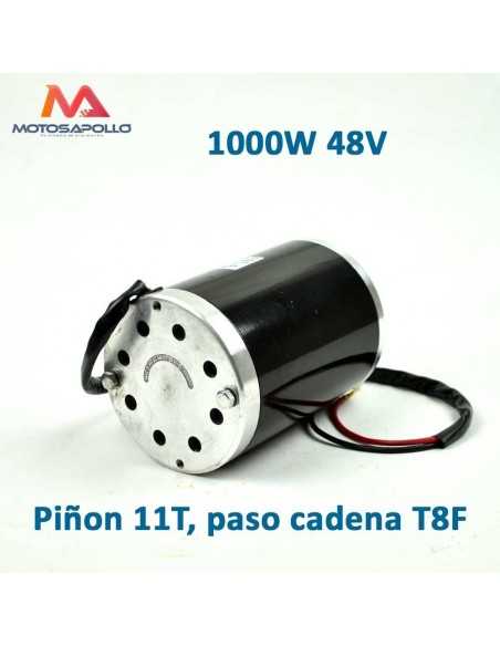 Motor eléctrico 1000W 48V T8F 11T - Motosapollo.com