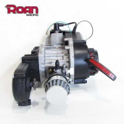 Motor 49cc V3 reductora larga - Motosapollo.com